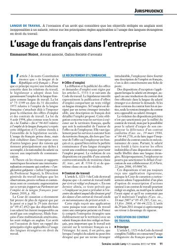 Lire l'intÃƒÂ©gralitÃƒÂ© de l'article (selon abonnement) - Wk-rh