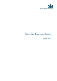 SIA Stakeholder Engagement Strategy - Security Industry Authority
