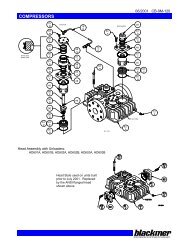 602 Head Assembly with Unloader Heard Works