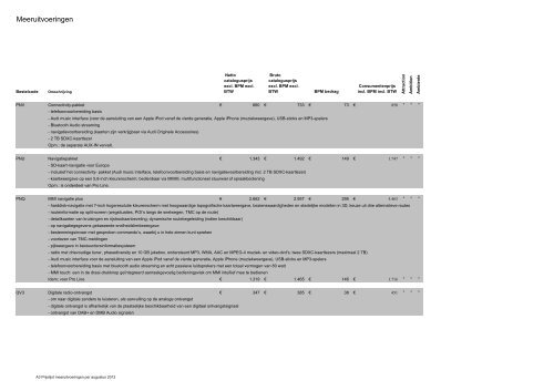 Prijslijst Audi A3 per 01-07-2012 .pdf - Fleetwise