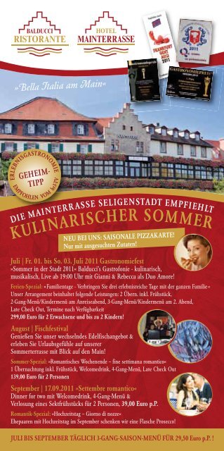 KULI NARISCHER SOMMER - Mainterrasse