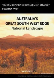 AUSTRALIA'S GREAT SOUTH WEST EDGE National ... - EarthCheck