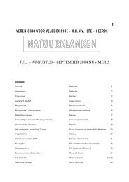 NK 2004 3.pdf - KNNV Vereniging voor Veldbiologie