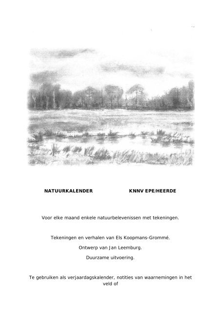 NK 2004 3.pdf - KNNV Vereniging voor Veldbiologie
