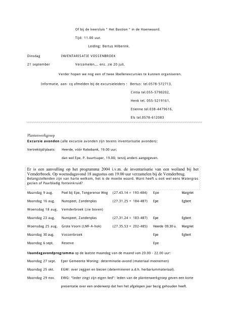 NK 2004 3.pdf - KNNV Vereniging voor Veldbiologie