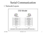 Layer 3: Network Layer - Electrical and Computer Engineering