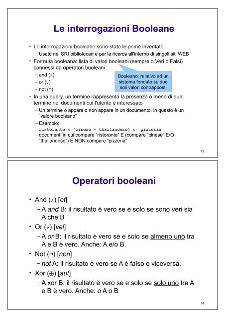 Tipi di Query (pdf, it, 235 KB, 10/9/13)