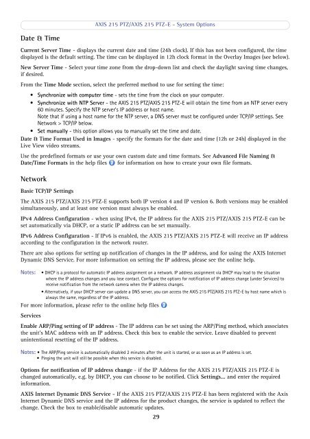 Axis 215 User Guide - CHPC Wiki