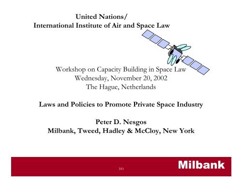 Electronic Proceedings - United Nations Office for Outer Space Affairs