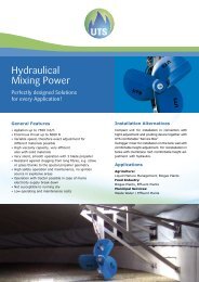Hydraulic mixing technology (PDF). - UTS Biogas