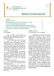 Bulletin d'information - SantÃ© en Limousin