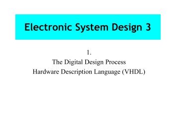 01 Notes on Digital Systems