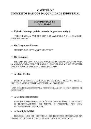 Conceitos Basicos da Qualidade - Sistemas