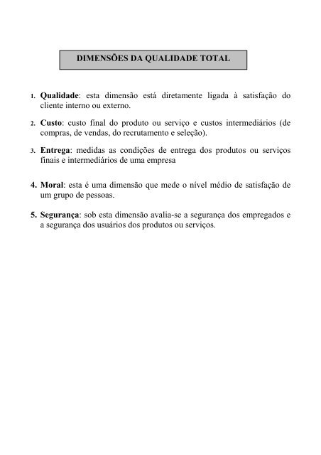 Conceitos Basicos da Qualidade - Sistemas