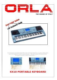 KX10 Keyboard - Orla