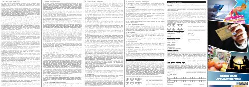 Credit Card Application Form - <a href=