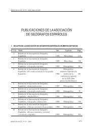 Publicaciones - AsociaciÃ³n de GeÃ³grafos EspaÃ±oles