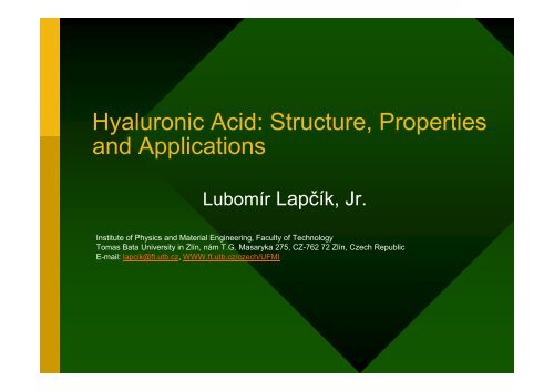 Hyaluronic Acid