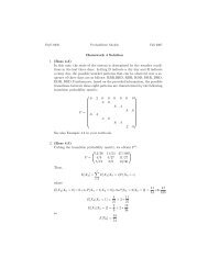 Homework #4 Solutions (pdf file)