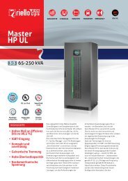 Master HP UL - Riello UPS