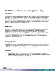 IEC 61850 Interoperability Test Example Using ERLPhase Relays