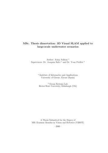 MSc. Thesis dissertation - AM Computer Systems