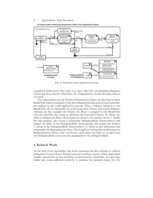 Modeling Support for Delegating Roles, Tasks, and Duties in a ...