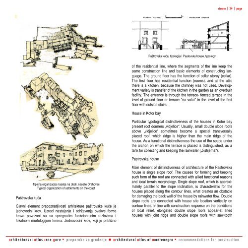 arhitektonski atlas crne gore architectural atlas of ... - Vlada Crne Gore