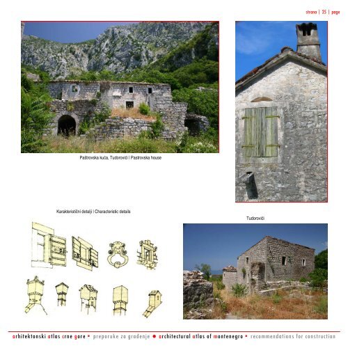 arhitektonski atlas crne gore architectural atlas of ... - Vlada Crne Gore