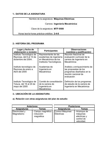 Maquinas Electricas_Ing Mecatronica.pdf - Manual Normativo ...