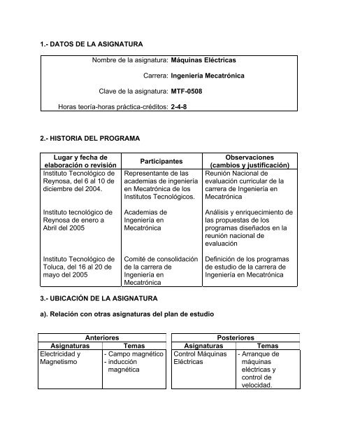 Maquinas Electricas_Ing Mecatronica.pdf - Manual Normativo ...