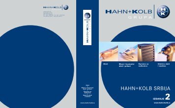 HAHN+KOLB SRBIJA - EN / Hahn+Kolb