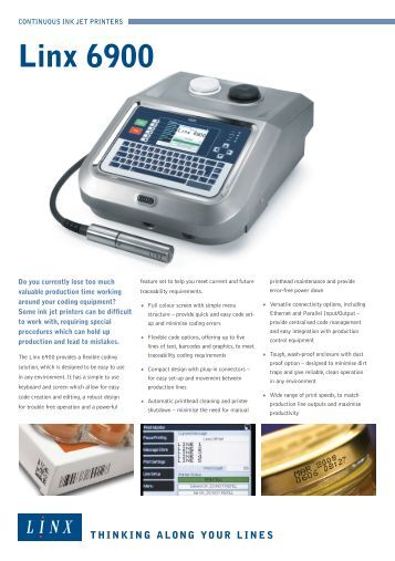 Linx 4800 User Manual