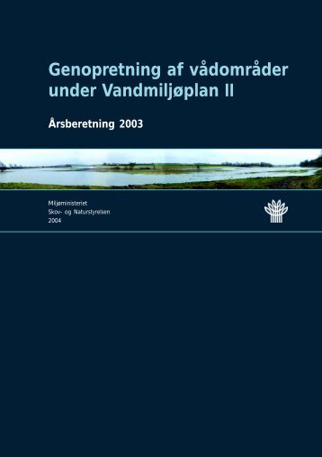 Ãrsberetning 2003 - Naturstyrelsen