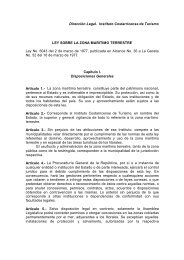 Ley sobre la zona marÃ­timo terrestre - Costa Rica