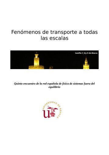 Libro de resúmenes y programa(definitivo) - Universidad de Sevilla