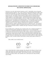 ACID-BASE EXTRACTION: SEPARATION OF AN ... - Chemistry