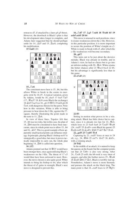 View sample pages (pdf) - Chess Direct Ltd