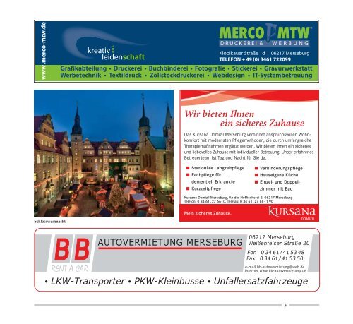 hochschule zwischen Innovation und Tradition - Stadt Merseburg