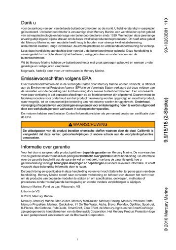 Operational Manual - Mercury