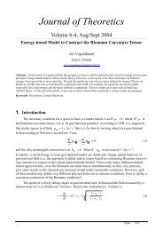 Energy-based Model to Contract the Riemann Curvature Tensor