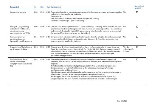 Se oversigt over alle moduler - mitBUF.dk