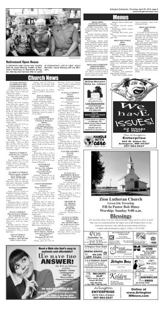 Arlington - The McLeod County Chronicle