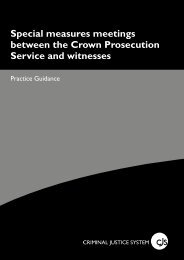 Special measures - Crown Prosecution Service