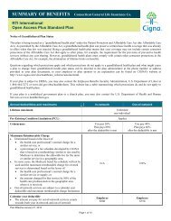 RTI International Open Access Plus Standard Plan