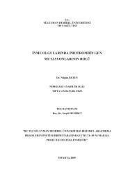 inme olgularÄ±nda protrombin gen mutasyonlarÄ±nÄ±n rolÃ¼ - SÃ¼leyman ...