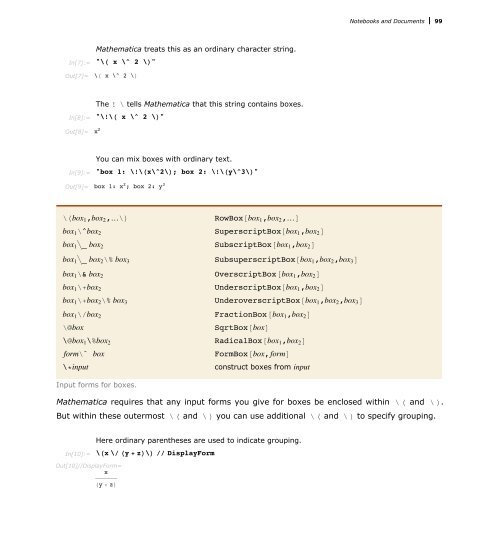 Mathematica Tutorial: Notebooks And Documents - Wolfram Research