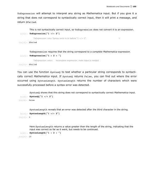 Mathematica Tutorial: Notebooks And Documents - Wolfram Research