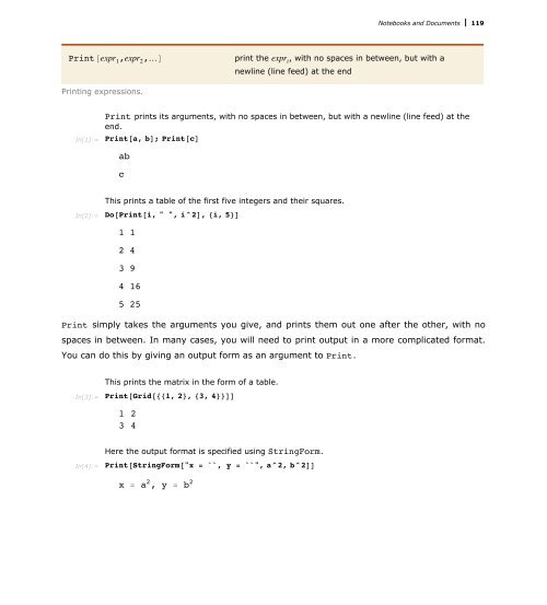 Mathematica Tutorial: Notebooks And Documents - Wolfram Research