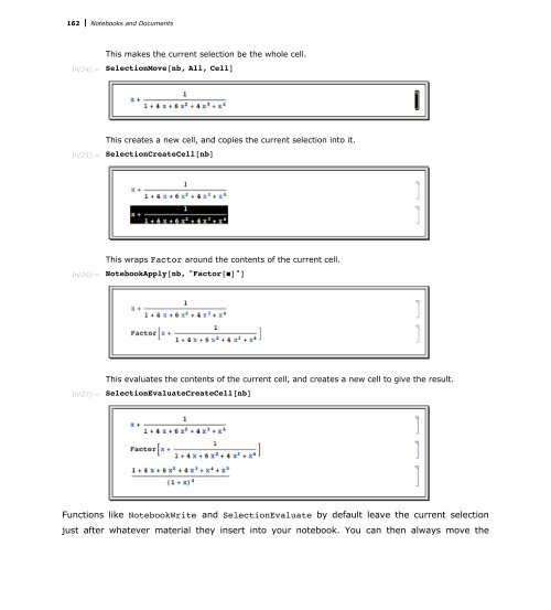 Mathematica Tutorial: Notebooks And Documents - Wolfram Research